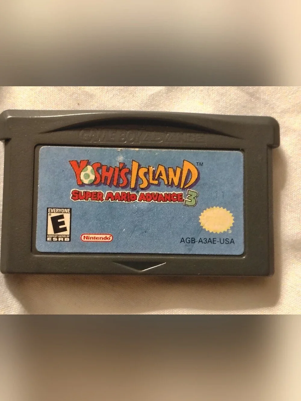 2 Nintendo Game Boy Advance Games:Yoshi Island SuperMario Adv.3 & Golden Nugget